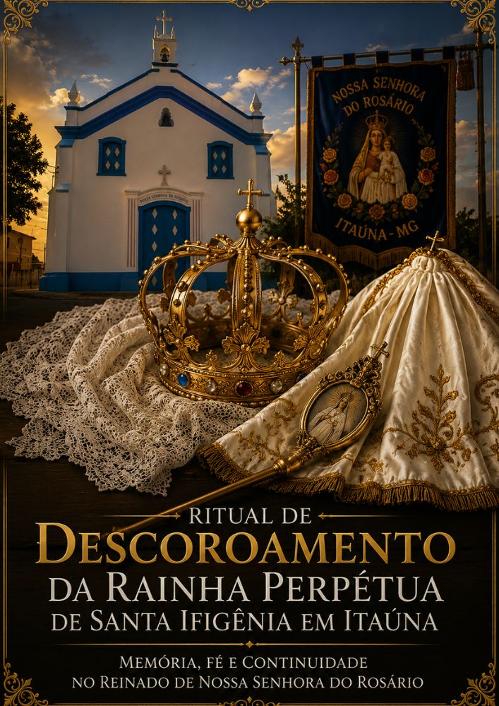 Cartaz do documentário Reinado Itaúna: A história da Festa de Nossa Senhora do Rosário